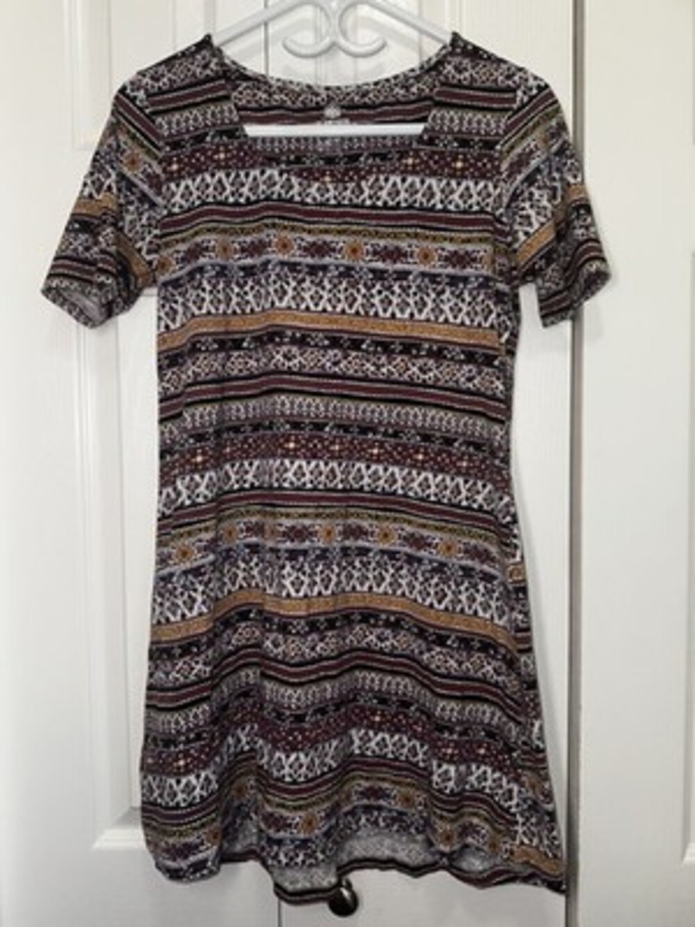 Sherpa Adventure Gear Patterned Tunic Dress Small #199